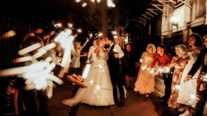 memorable evening wedding