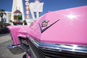 Pink Cadillac Elvis Wedding