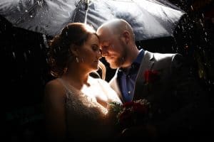 Wedding In The Rain