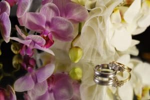 The Little Vegas Chapel Wedding Rings