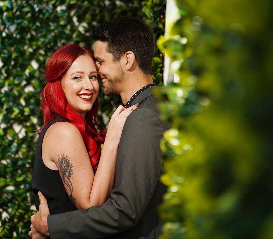 Secret garden Wedding at The Little Vegas Chapel