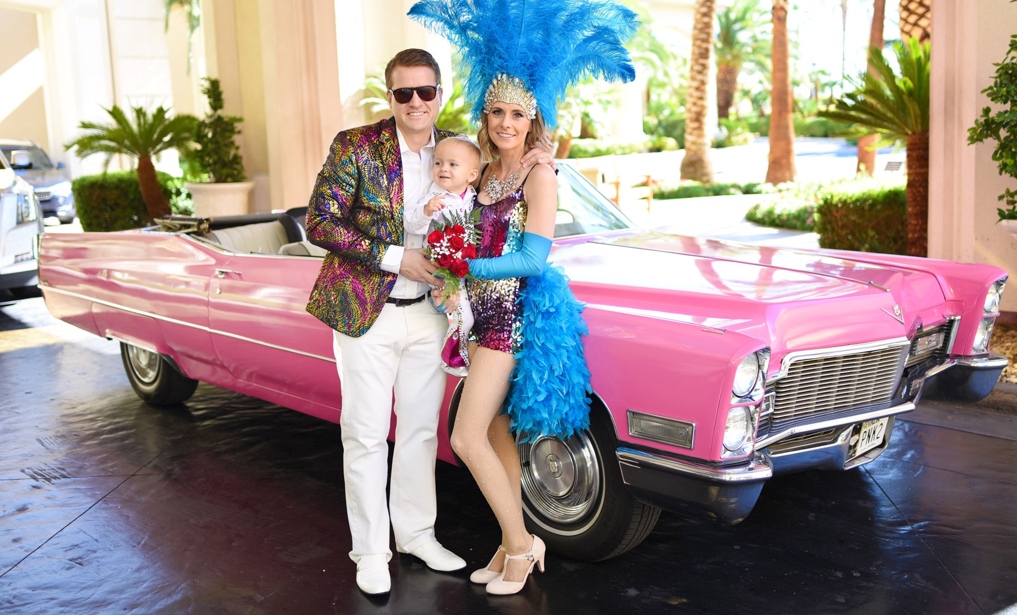Pink Cadillac Las Vegas Wedding