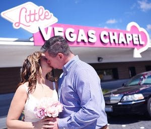 Quick and Easy Weddings- casual- at the Little Vegas Chapel