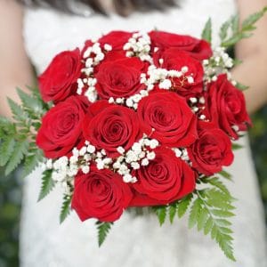Twelve Red Rose Bouquet