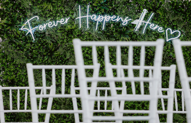 An image of chairs featuring wedding reception