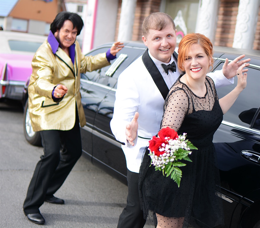 Limo Elvis Wedding Chapel in Las Vegas