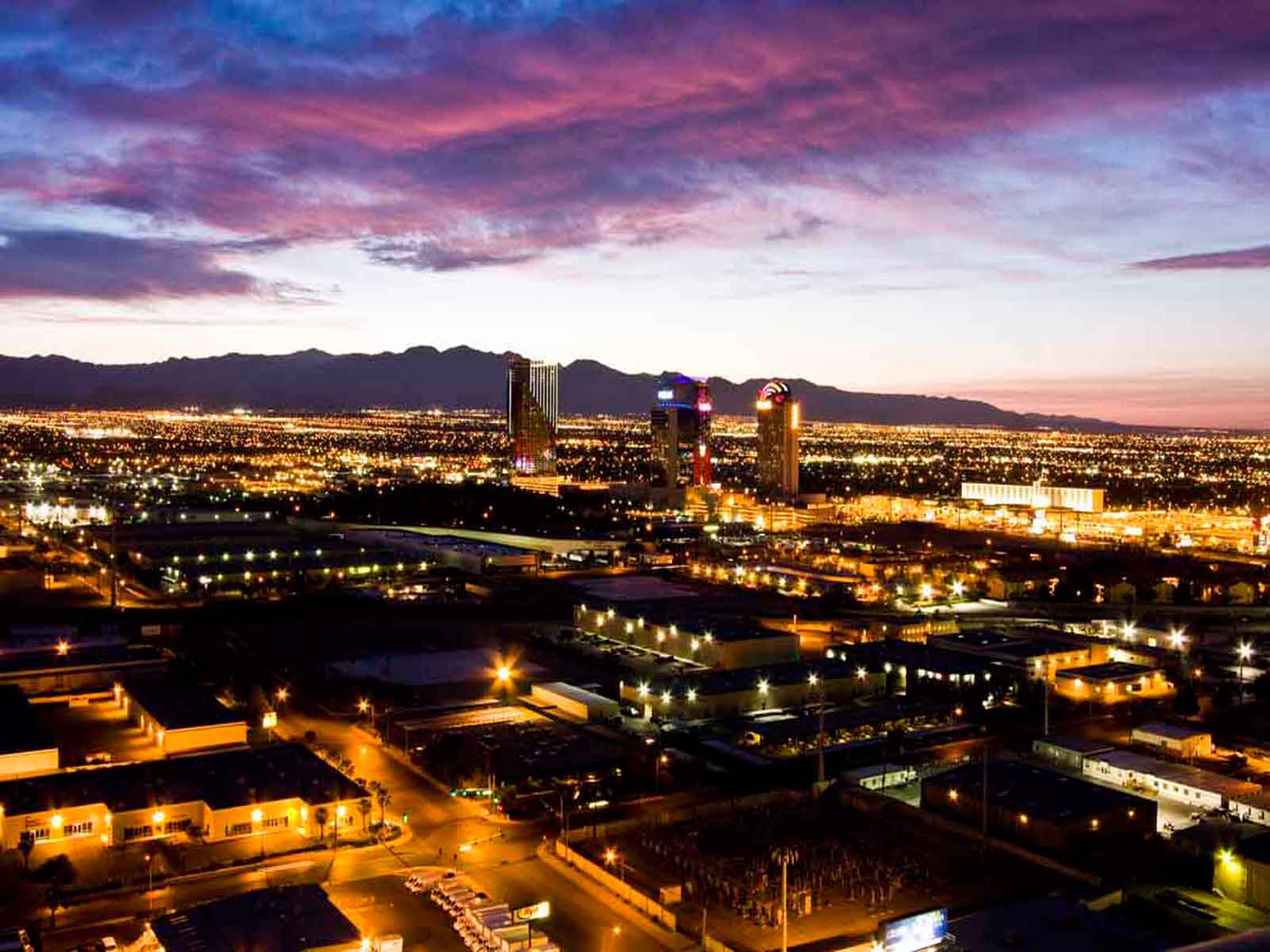 Las Vegas City Skyline