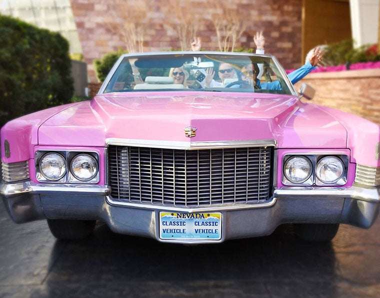 Pink Cadillac Wedding