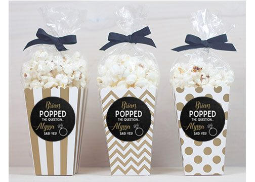Popcorn Box Cheap Wedding Favors